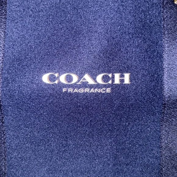 Navy Blue Coach Fragrance Weekender Tote Bag - Picture 2 of 4